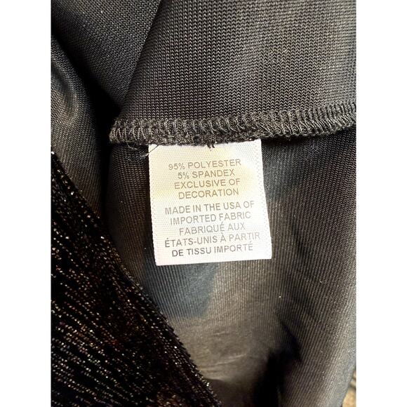 $315 MISA Los Angeles Stormi Dress in Black Size Medium - Picture 7 of 7